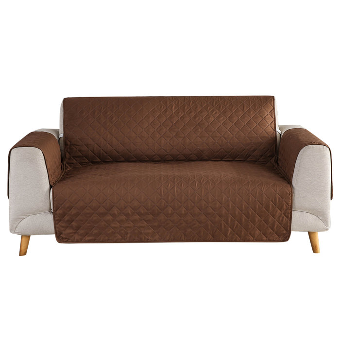 Latitude Run® TCushion Loveseat Slipcover Wayfair
